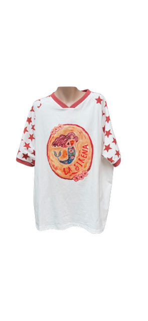 WHITE LA SIRENA TEE