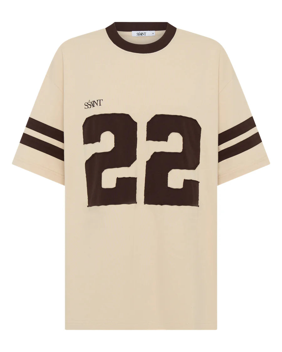 SSAINT CREAM TEE