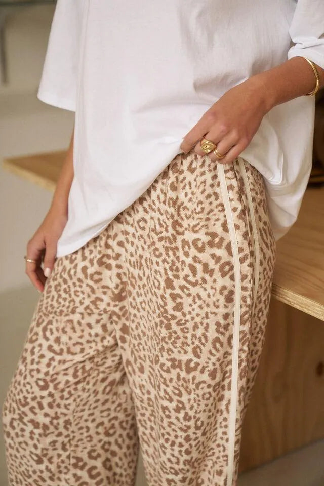 RESORT PANT - SUMMER LEOPARD