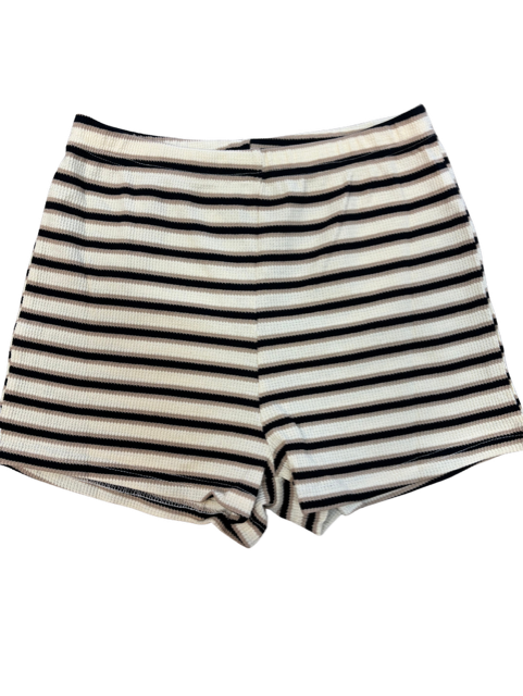 SAINT STRIPE SHORTS - CREAM
