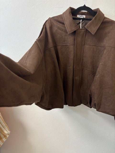MILLY JACKET - BROWN