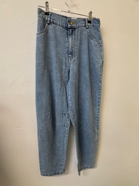 BARREL LIGHT BLUE DENIM JEANS