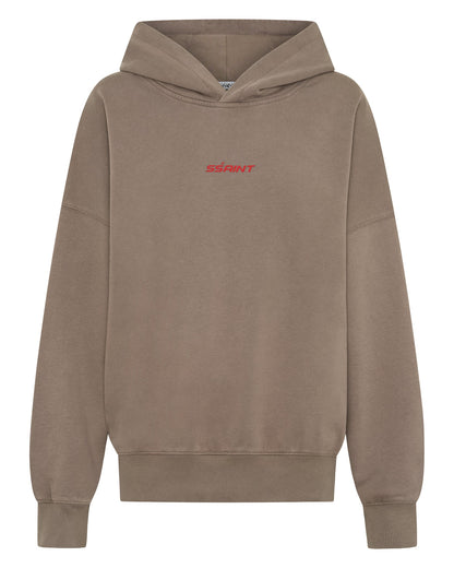 THE RIVAL HOODIE - ACID WASH BEIGE