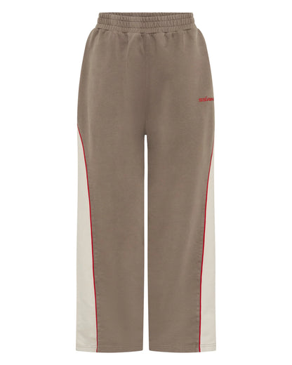 THE RIVAL TRACK PANT - ACID WASH BEIGE