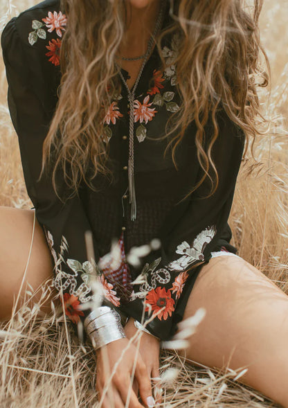 DESERT GARDEN BLOUSE