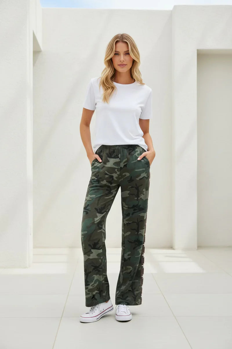 DARK CAMO PANTS - STAR