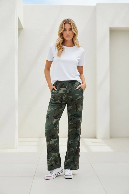 DARK CAMO PANTS - STAR