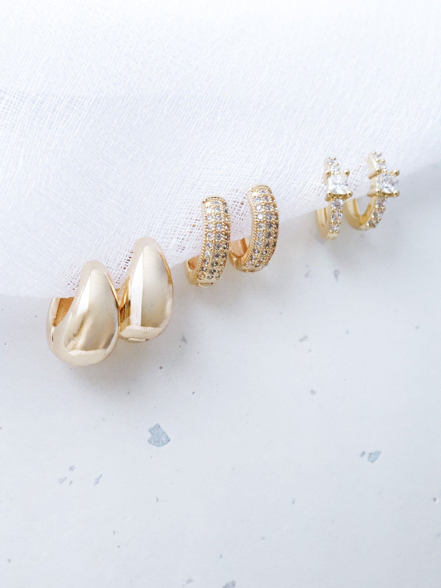 SAGE EAR STACKER SET - GOLD