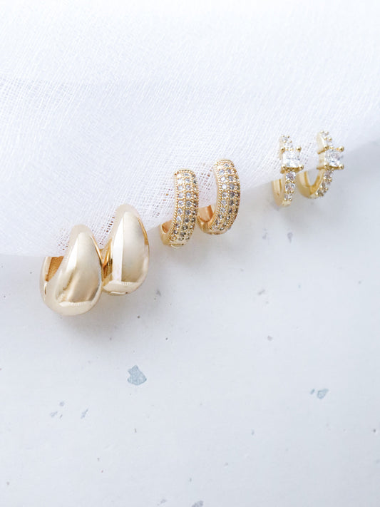 SAGE EAR STACKER SET - GOLD