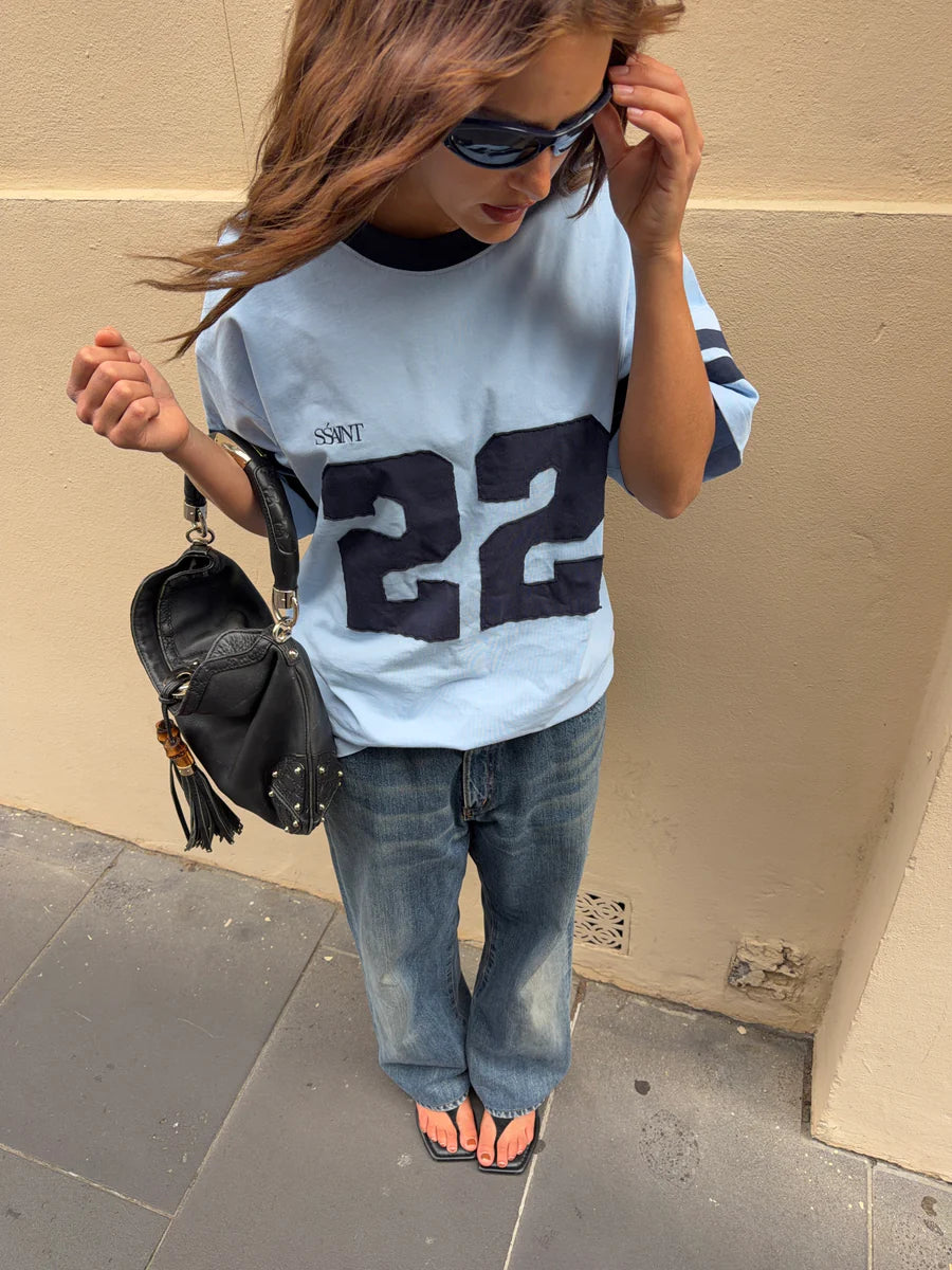 SSAINT BABY BLUE TEE