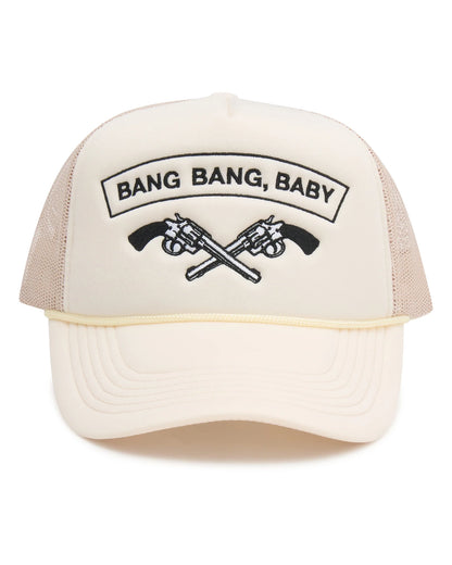 BANG BANG BABY TRUCKER CAP