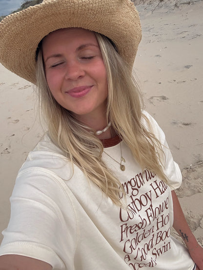 MARGARITAS AND COWBOYS TEE