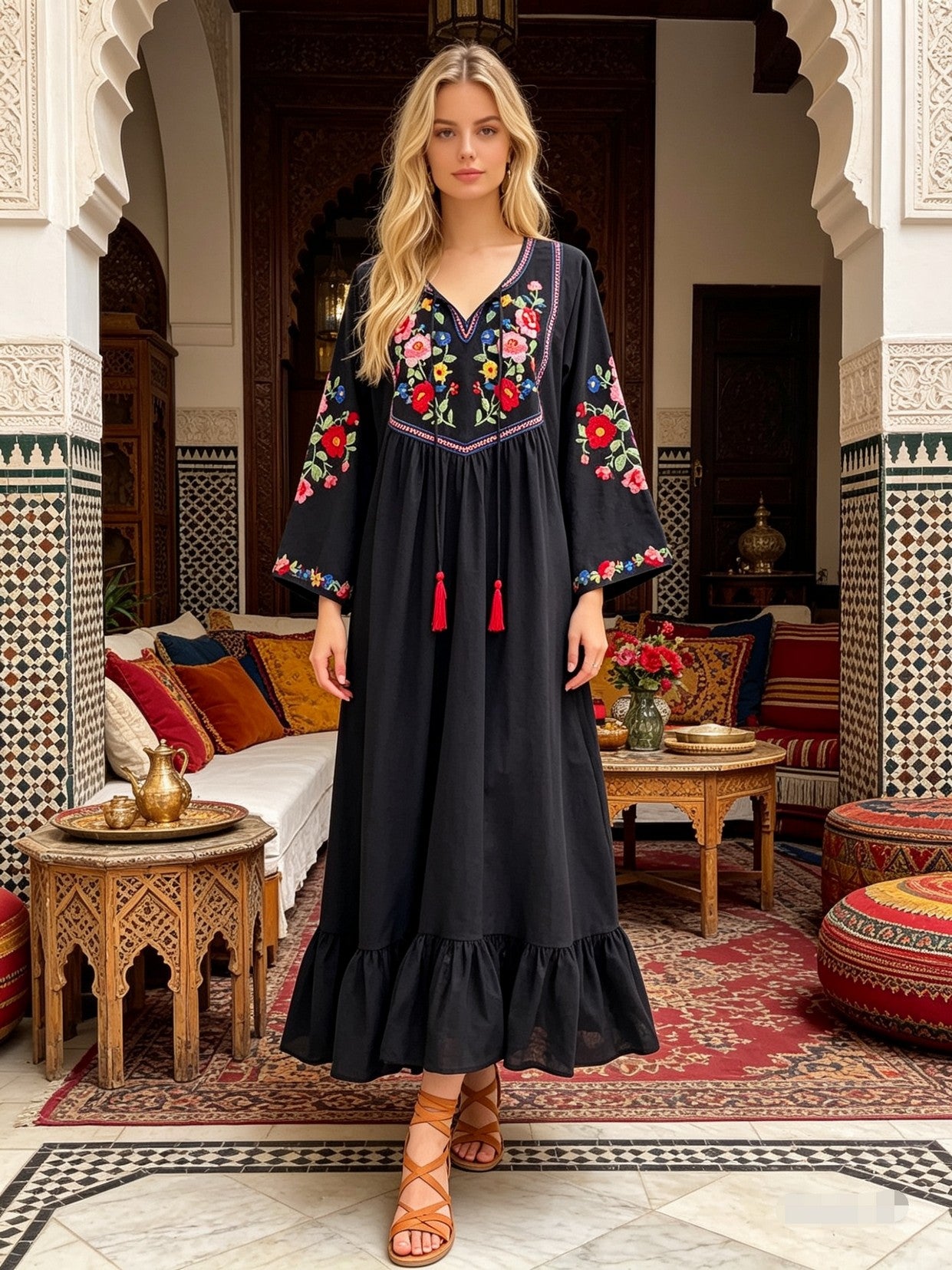RAYA DRESS - BLACK