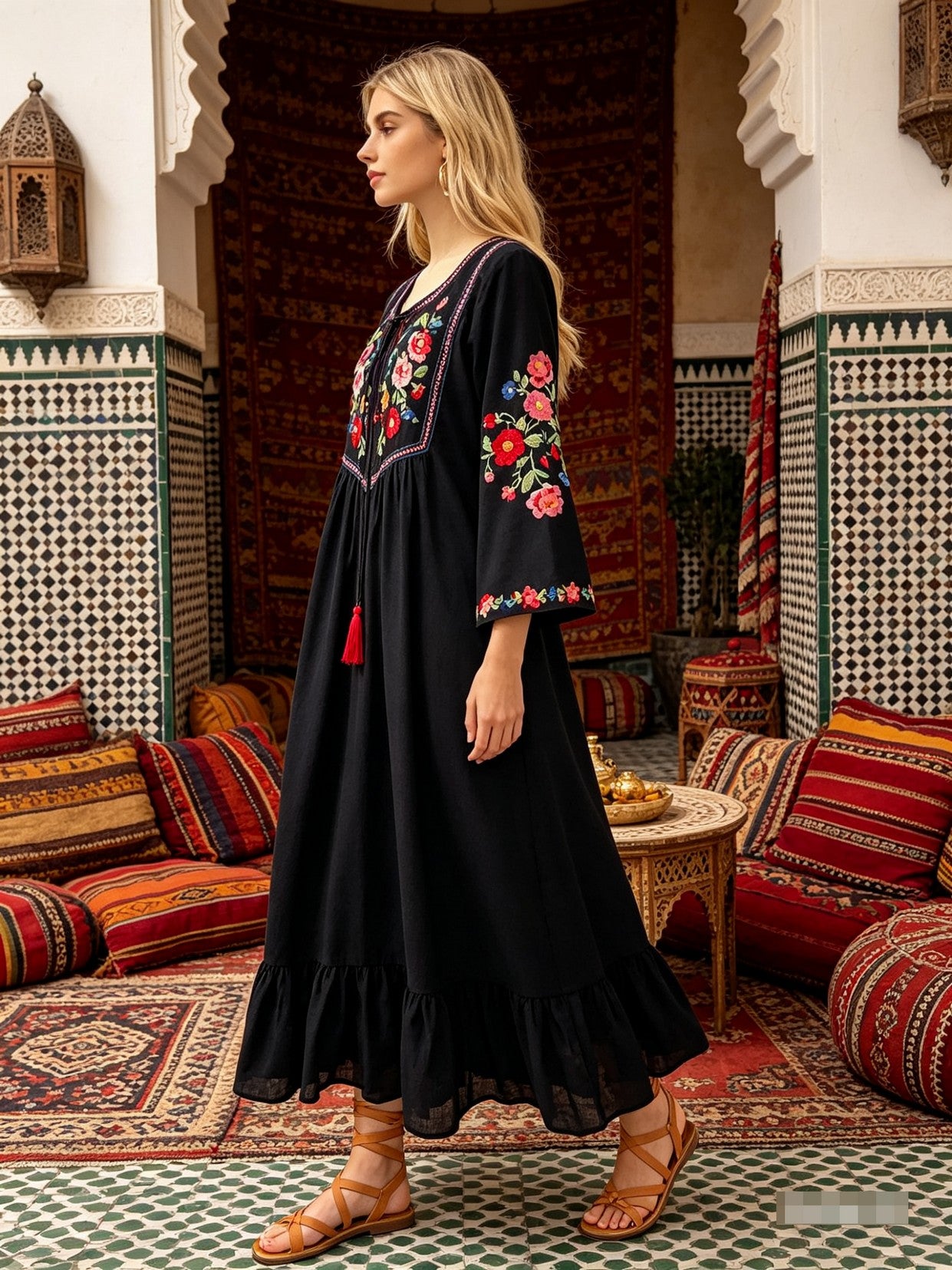 RAYA DRESS - BLACK