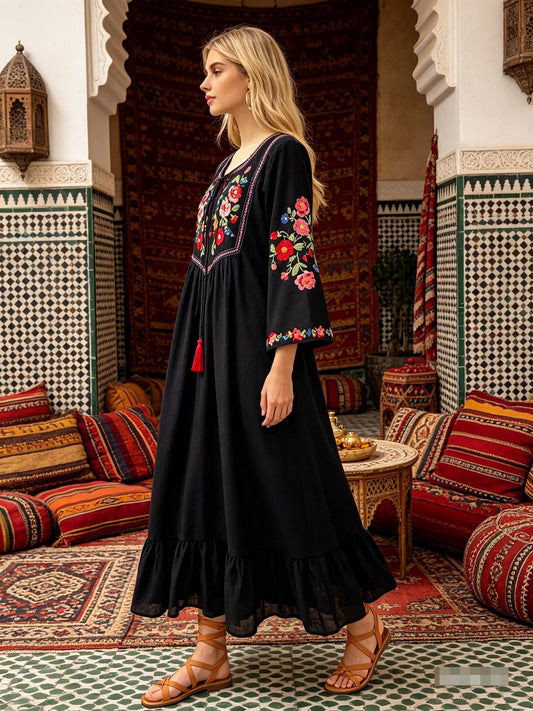 RAYA DRESS - BLACK