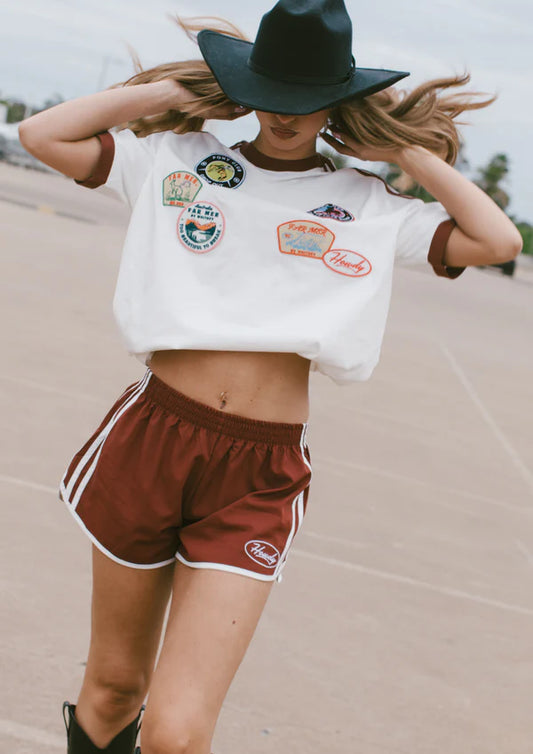 RETRO RUNNER - MAROON