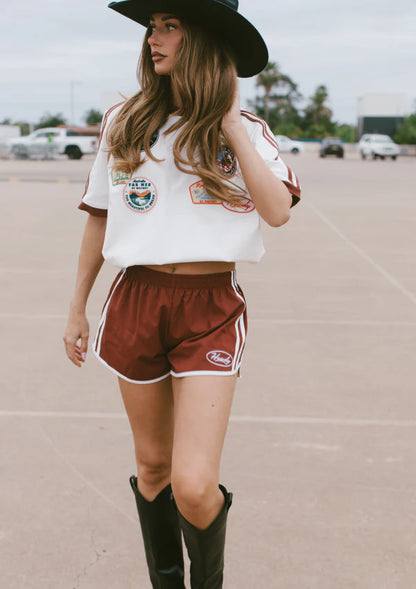 FM PATCHES TEE - WHITE