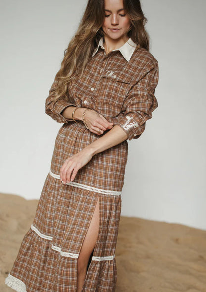 HOMESTEAD CHECK SKIRT
