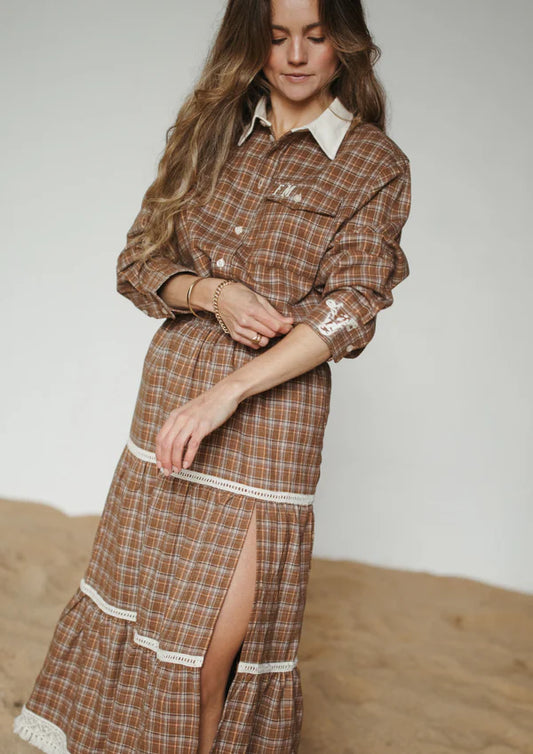 HOMESTEAD CHECK SKIRT