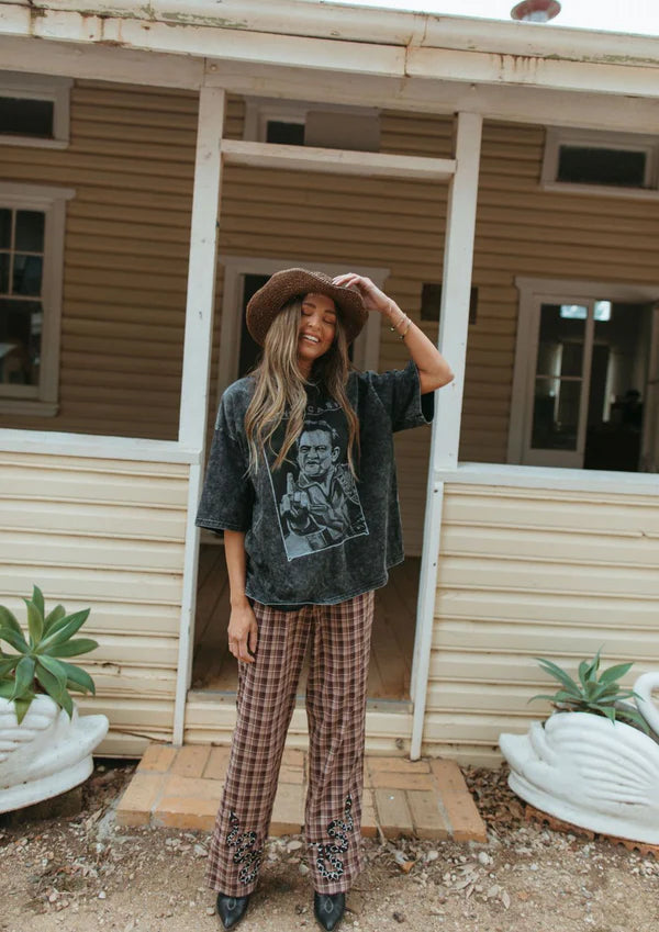 RATTLESNAKE PLAID PANTS