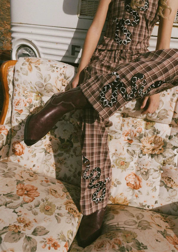 RATTLESNAKE PLAID PANTS