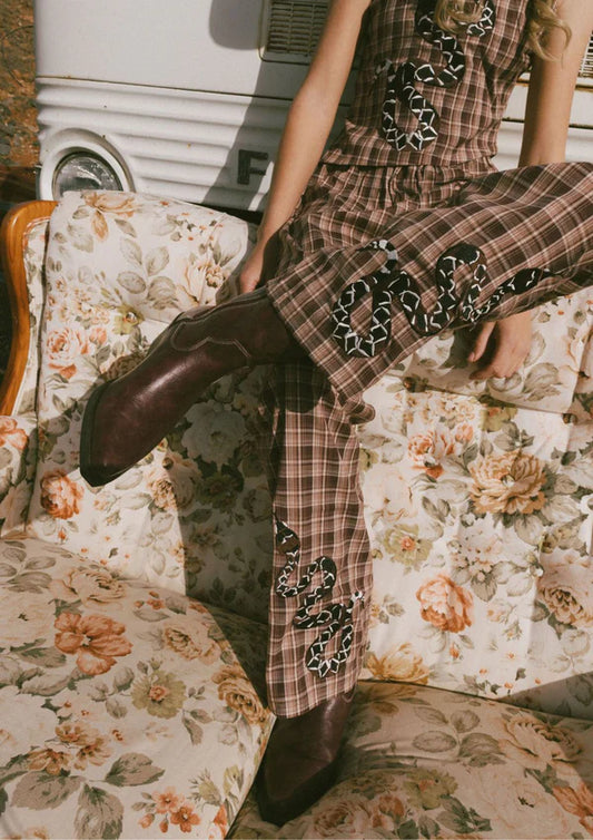RATTLESNAKE PLAID PANTS